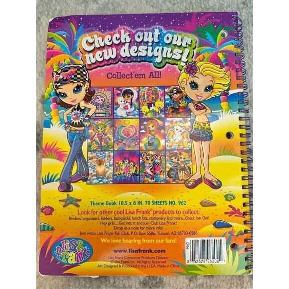 Lisa Frank Best Budz Brooklyn Cassie Spiral - Picture 4 of 4